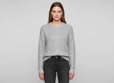 sweter z perełkami h m: H&M L.O.G.G., Sweter damski, rozmiar S — 6