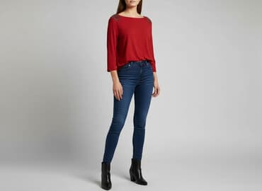 bluzka z ustami house: Bluzka damska, rozmiar M — 7