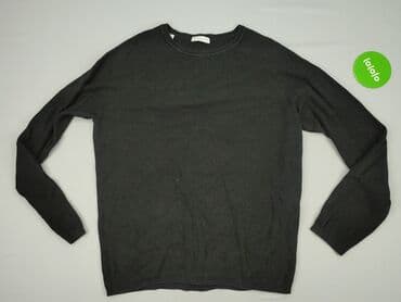 stradivarius sweter w paski: Sweter, XL (EU 42), Selected Homme, condition - Good — 2