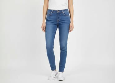 ubrania dżinsowe damskie: Jeansy damskie, rozmiar 2XS — 6