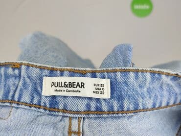 kurtka jeansowa pull and bear damska: PULL&BEAR, Jeansy damskie, rozmiar 2XS — 4