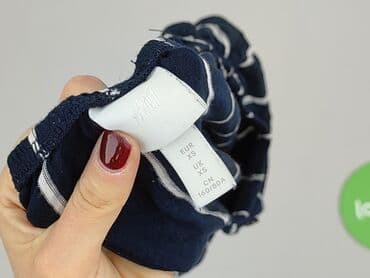 krótkie spodenki w paski: H&M, Bluzka damska, rozmiar XS — 5