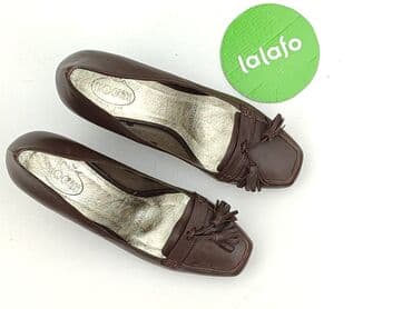 buty na koturnie z futerkiem: Półbuty damskie, rozmiar 40 — 2