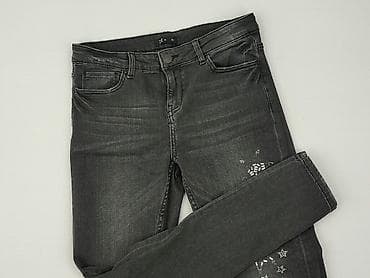 moda jeansy: Jeansy damskie, rozmiar L — 1