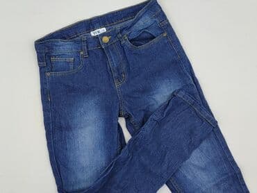 saint laurent ubrania: Spodnie jeansowe, Y.F.K., 13 lat, 158, stan - Idealny — 1