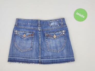 spodenko spódniczka jeans: Spódnica damska, rozmiar M — 3