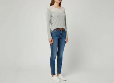 ażurowa bluzka sinsay: Sinsay, Bluzka damska, rozmiar S — 6