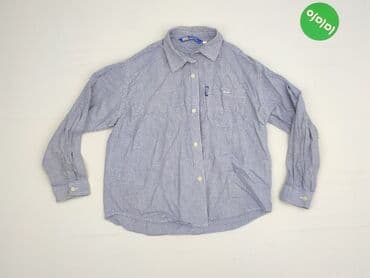 timberland kurtki: Shirt 8 years, condition - Very good, pattern - Striped, color - Blue — 2