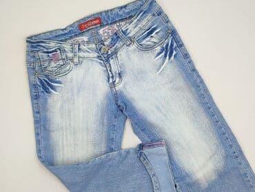 jeansy damskie cropp: Spodnie 3/4 damskie, L — 1