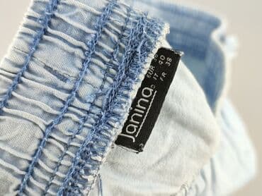 spódniczka alex biało niebieska: Janina, Spódnica damska, rozmiar M — 4