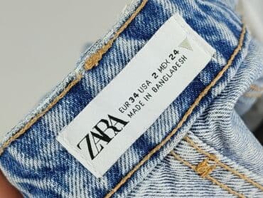 woskowane legginsy z wysokim stanem zara: Zara, Shorts for women, size XS (EU 34) — 4