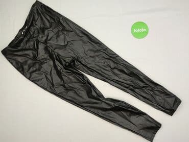legginsy z imitacją skóry: H&M, Legginsy Ze skóry ekologicznej damskie, rozmiar M — 2