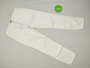 leginsy biale: Marella, Spodnie materiałowe damskie, rozmiar M — 2