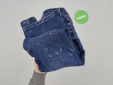 jeansy z asymetrycznym zapieciem: Jeansy damskie, L — 8