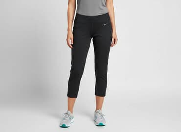 nike performance legginsy krótkie: Nike, Spodnie 3/4 damskie, rozmiar S — 1