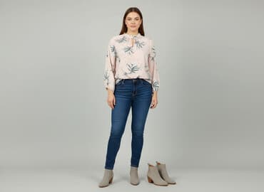 bluzka do biura: Women's blouse, size XL — 1