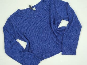 sweter w paski h: H&M, Sweter damski, rozmiar L — 1