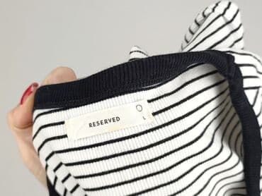 bluza w paski reserved: Reserved, T-shirt damski, rozmiar L — 5