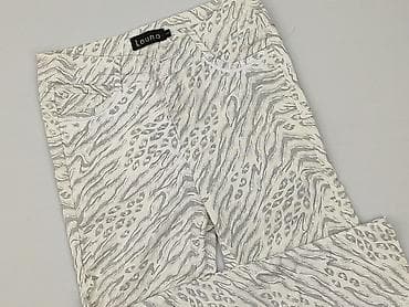 w.klapkach tekst: Lounge, Spodnie materiałowe damskie, rozmiar S — 1