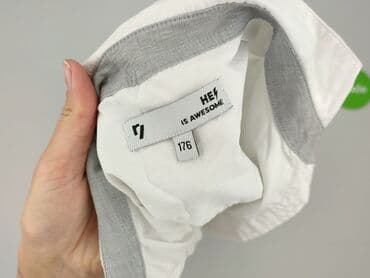 obcisłe koszulki: Shirt 16 years, condition - Perfect, pattern - Monochromatic, color - White — 4