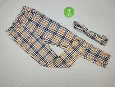 klapki p: Spodnie materiałowe damskie, rozmiar M — 2