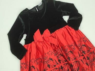 sukienka w geometryczne wzory: Dress, So cute, 2-3 years, 92-98 cm, condition - Very good — 1
