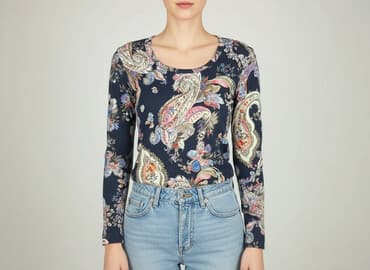 srebrne bluzki wieczorowe: Bluzka damska, rozmiar S — 6