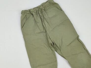 Material trousers for women, L