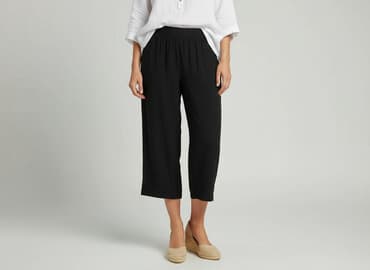 kuloty damskie jeansy: Sinsay, Spodnie 3/4 damskie, rozmiar S — 7