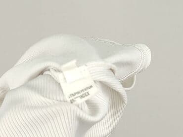 bluzki prążkowane białe: Top damski, rozmiar S — 6