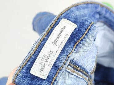 krótkie spodenki z wysokim stanem sklep: Stradivarius, Szorty damskie, rozmiar S — 5