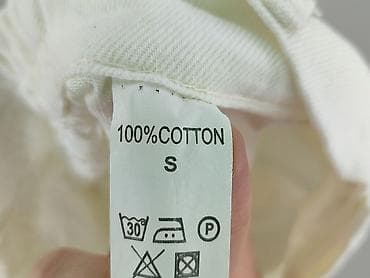 trampki biale h: Spodnie materiałowe damskie, rozmiar S — 4