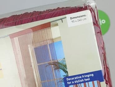 Dekoracje do domu: Zasłona sznurkowa Meradiso - Wymiary: 90 x 240 cm - Materiał: 100% — 4