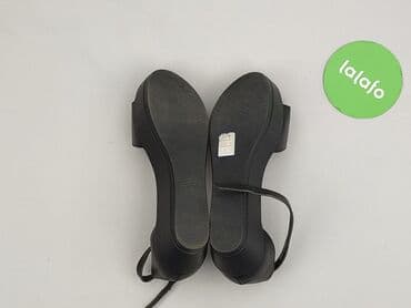 czarne sandały płaskie ccc: Sandały damskie, 39 — 7