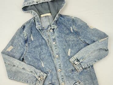 płaszcz jeansowy reserved: Re-Dress, Kurtka jeansowa damska, rozmiar L — 1