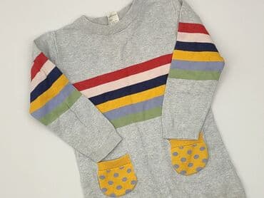 sukienka w geometryczne wzory: Dress, 3-4 years, 98-104 cm, condition - Very good — 1