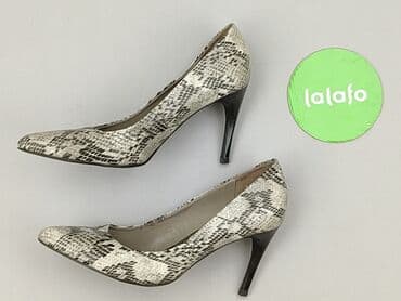 sinsay klapki na obcasie: Półbuty damskie, rozmiar 37 — 3