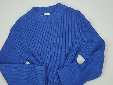 niebieski sweter hm: H&M, Sweter damski, rozmiar S — 1