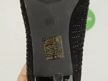 kozaki simple: Półbuty damskie, 39 — 5