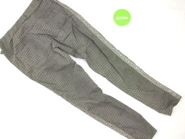 woskowane legginsy z wysokim stanem zara: Spodnie materiałowe damskie, rozmiar S — 3