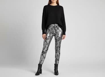 la mania leginsy: Janina, Legginsy Eleganckie damskie, rozmiar M — 6