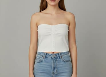 aplikacje z ubraniami: Bhs, Top damski, rozmiar L — 6