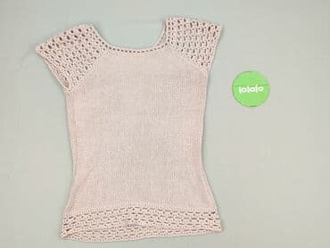 bluzka na drutach na lato: T-shirt damski, rozmiar S — 4