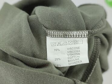 czarne t shirty damskie w serek: T-shirt damski, rozmiar L — 5