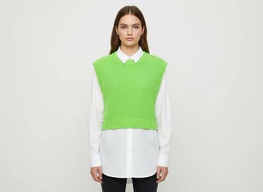 kamizelka i szorty zara: H&M, Kamizelka damska, rozmiar 2XS — 1