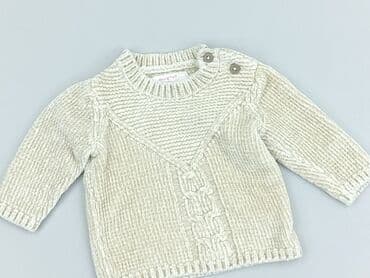woskowane spodnie bezowe: Sweater, Next, 3-6 months, condition - Perfect — 1