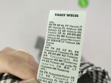 legginsy damskie plus size: Tally Weijl, Spodnie materiałowe damskie, rozmiar XS — 5