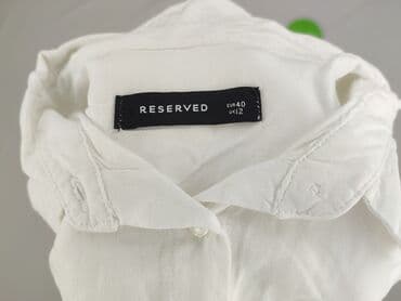 dluga biala koszula: Reserved, Koszula damska, rozmiar L — 4