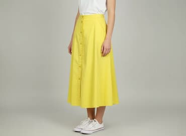 żółta spódnice w kratkę: Spódnica damska, rozmiar S — 6