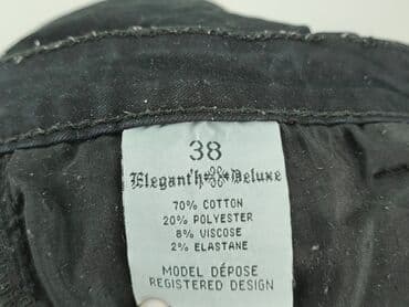 legginsy woskowane wysoki stan: Jeansy damskie, rozmiar M — 4